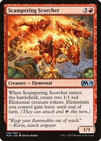 Scampering Scorcher, Core Set 2020