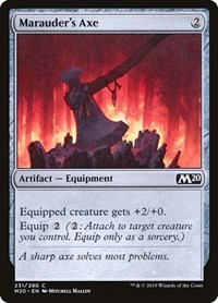 Marauder's Axe, Core Set 2020