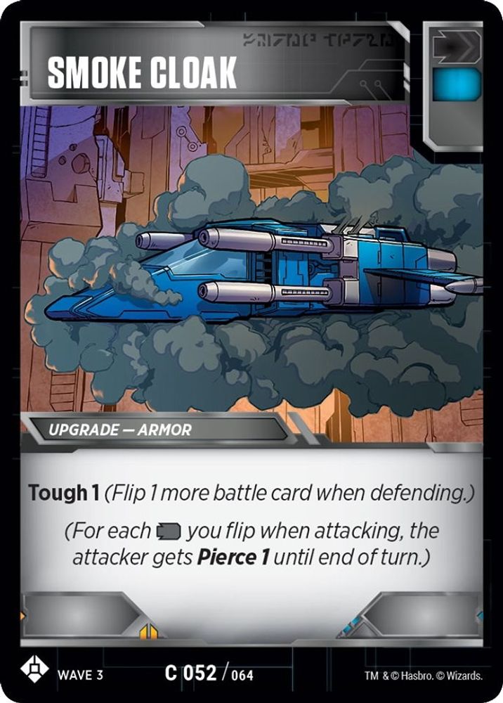 Smoke Cloak, Standard, front
