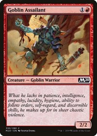 Goblin Assailant, Core Set 2020