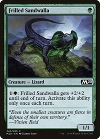 Frilled Sandwalla, Core Set 2020