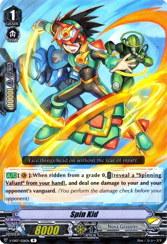 Spin Kid, Standard, front