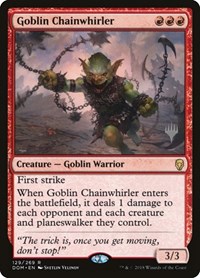 Goblin Chainwhirler, Promo Pack: Core Set 2020