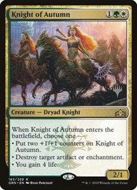 Knight of Autumn, Promo Pack: Core Set 2020