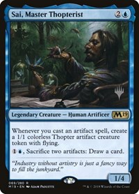 Sai, Master Thopterist, Promo Pack: Core Set 2020