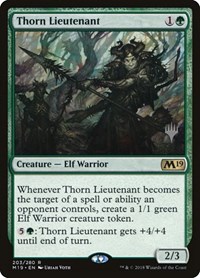 Thorn Lieutenant, Promo Pack: Core Set 2020