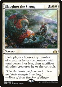 Slaughter the Strong, Promo Pack: Core Set 2020
