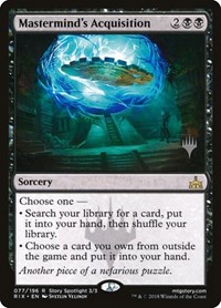 Mastermind's Acquisition, Promo Pack: Core Set 2020