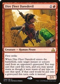 Dire Fleet Daredevil, Promo Pack: Core Set 2020