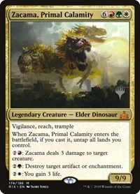 Zacama, Primal Calamity, Promo Pack: Core Set 2020