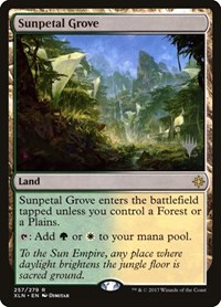 Sunpetal Grove, Promo Pack: Core Set 2020