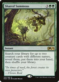 Shared Summons, Promo Pack: Core Set 2020