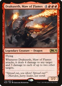 Drakuseth, Maw of Flames, Promo Pack: Core Set 2020