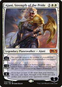 Ajani, Strength of the Pride, Promo Pack: Core Set 2020