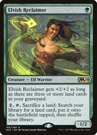 Elvish Reclaimer, Promo Pack: Core Set 2020