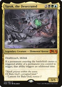 Yarok, the Desecrated, Promo Pack: Core Set 2020