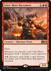 Glint-Horn Buccaneer, Promo Pack: Core Set 2020