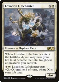 Loxodon Lifechanter, Promo Pack: Core Set 2020