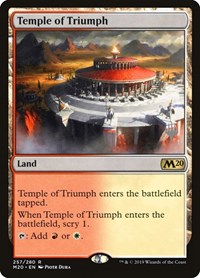 Temple of Triumph, Promo Pack: Core Set 2020