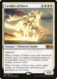 Cavalier of Dawn, Promo Pack: Core Set 2020