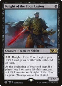 Knight of the Ebon Legion, Promo Pack: Core Set 2020