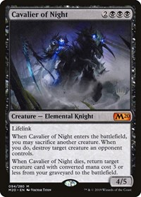 Cavalier of Night, Promo Pack: Core Set 2020