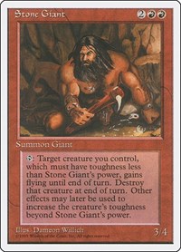 Stone Giant, Fourth Edition