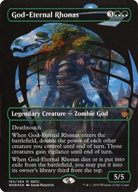 God-Eternal Rhonas (SDCC 2019 Exclusive), Media Promos