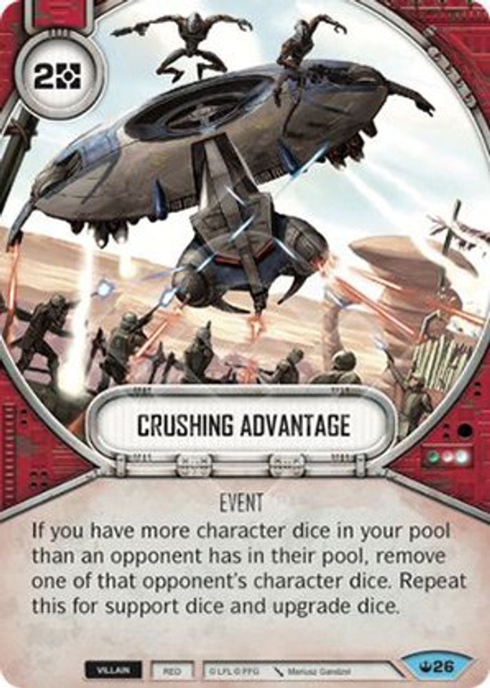 Crushing Advantage, Standard, front