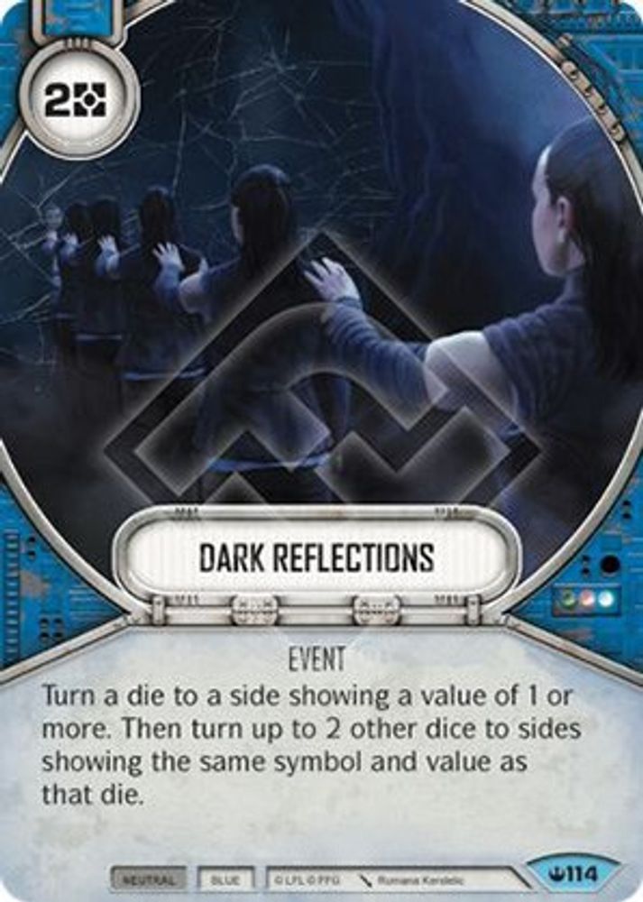 Dark Reflections, Standard, front