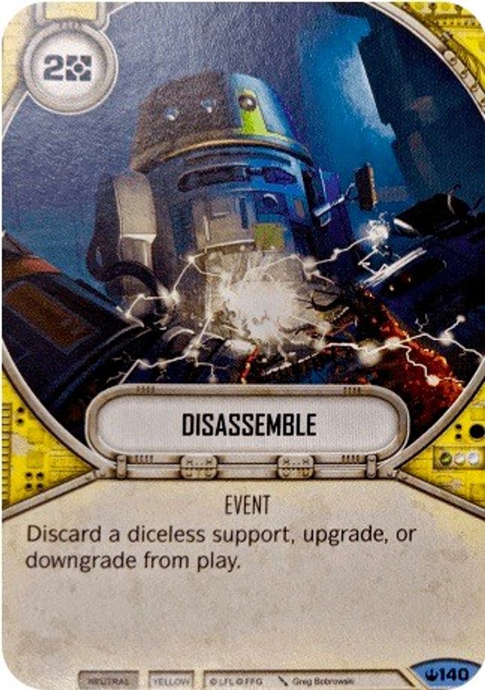 Disassemble, Standard, front