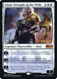Ajani, Strength of the Pride, Prerelease Cards