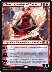 Chandra, Acolyte of Flame, Prerelease Cards