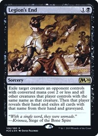 Legion's End, Prerelease Cards