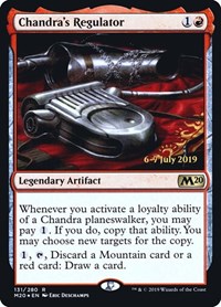 Chandra's Regulator, Prerelease Cards