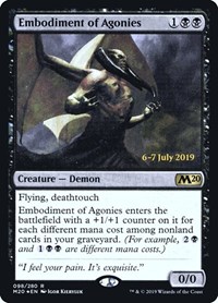 Embodiment of Agonies, Prerelease Cards
