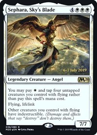 Sephara, Sky's Blade, Prerelease Cards