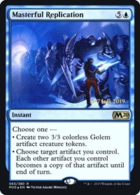 Masterful Replication, Prerelease Cards