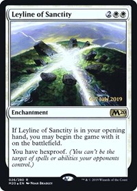 Leyline of Sanctity, Prerelease Cards