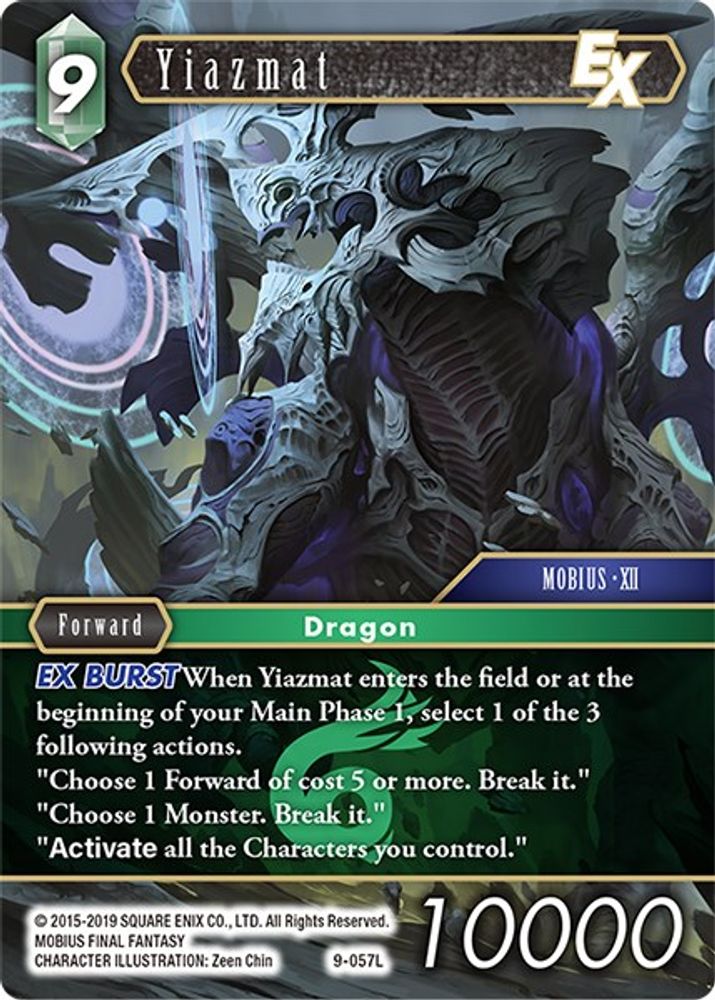 Yiazmat EX, Standard, front