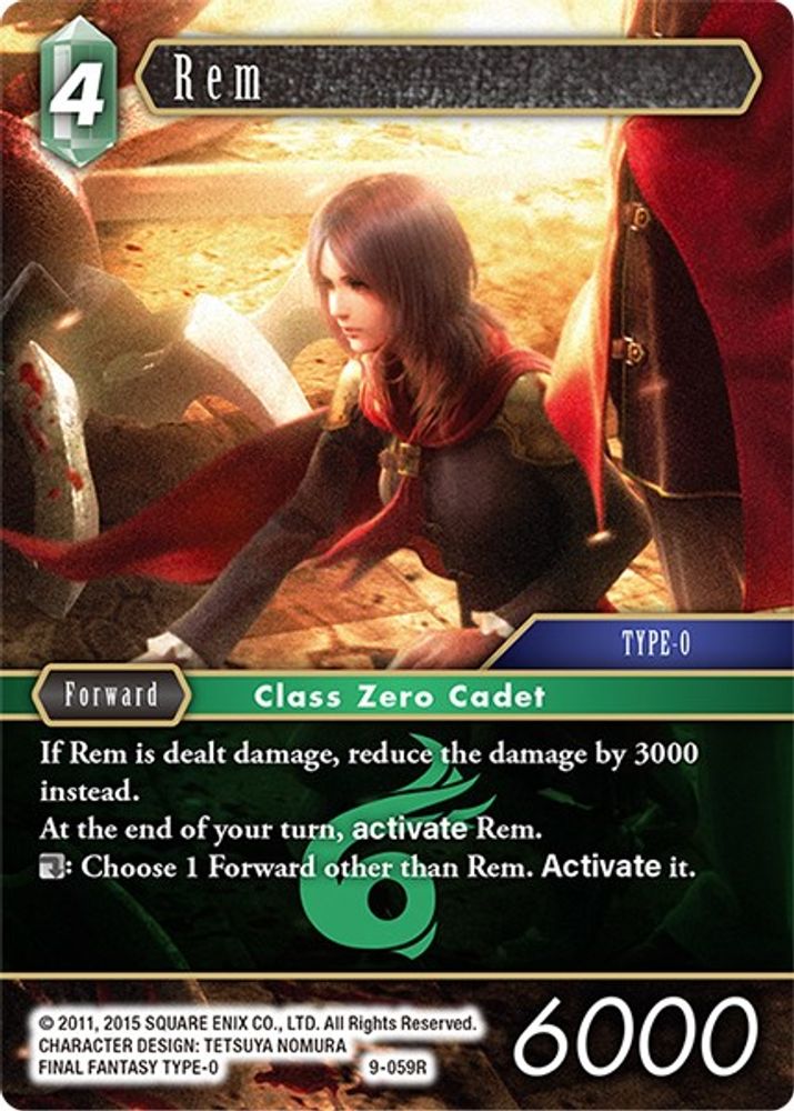 Rem (9-059R), Standard, front