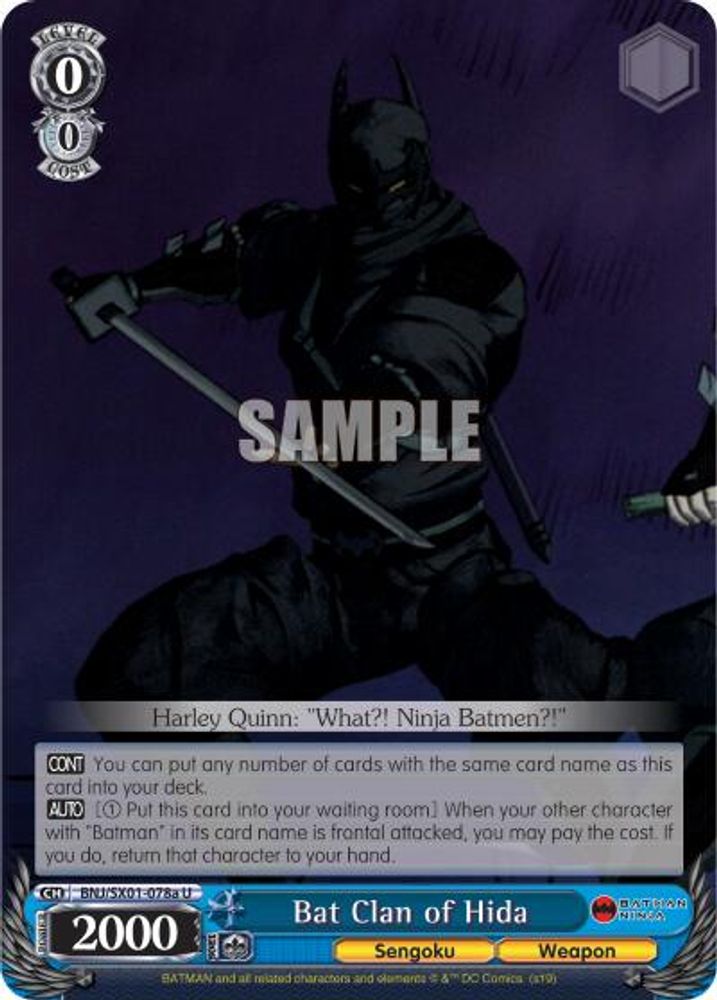 Bat Clan of Hida (A), Standard, front