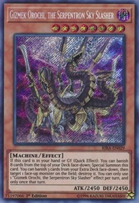 Gizmek Orochi, the Serpentron Sky Slasher