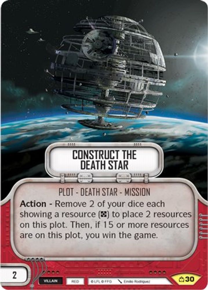 Construct the Death Star, Standard, front