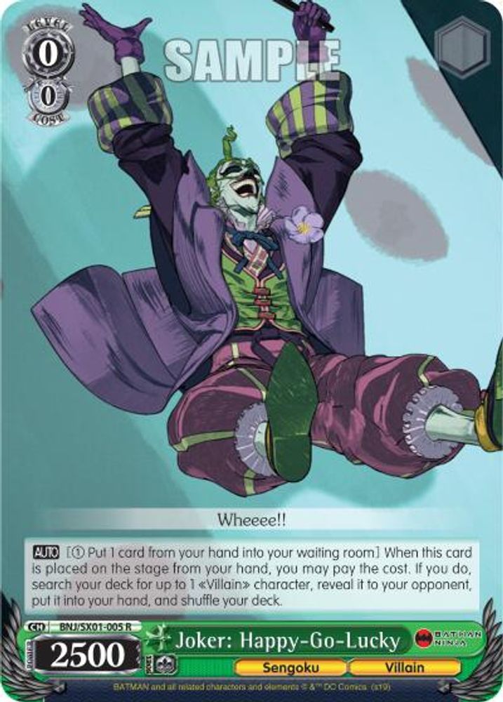 Joker: Happy-Go-Lucky, Standard, front