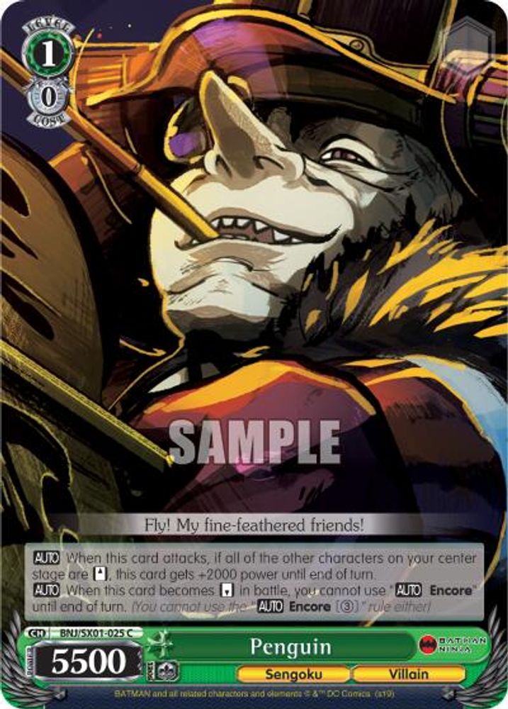 Penguin, Standard, front