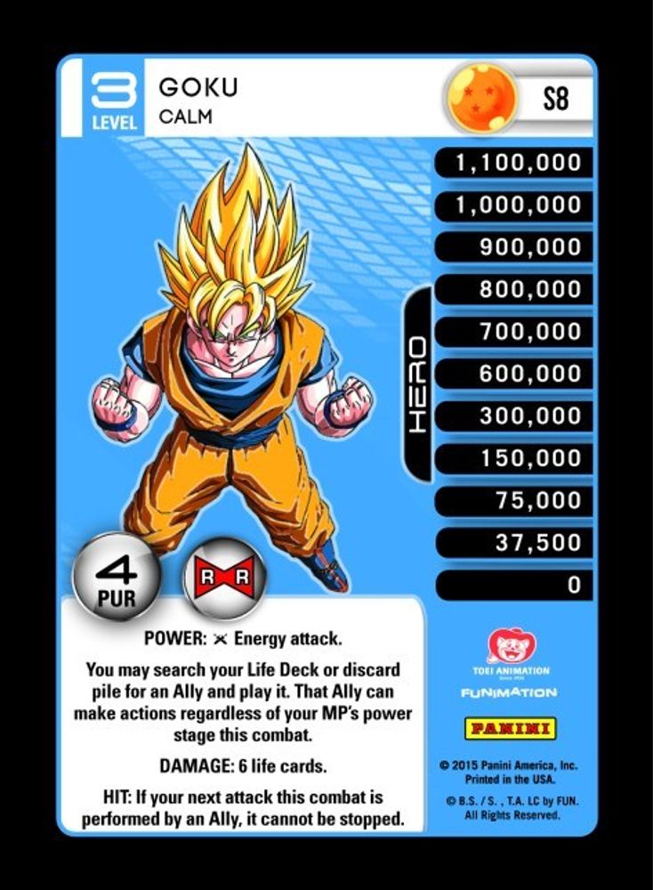 Goku - Calm, Standard, front