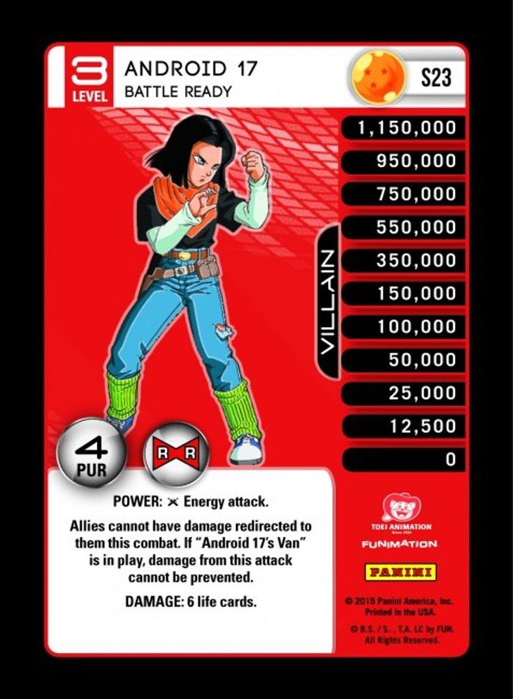 Android 17 - Battle Ready, Standard, front