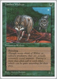 Timber Wolves, Fourth Edition