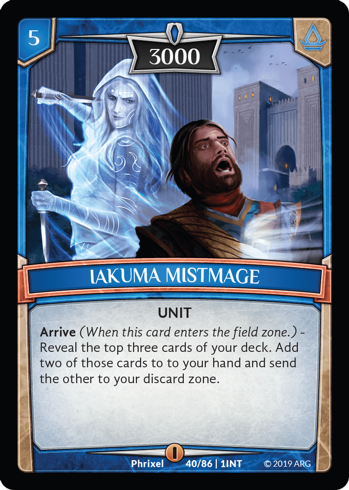 Iakuma Mistmage, Standard, front